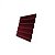 Профнастил Grandline С20R Quarzit lite RAL 3005 вишнёвый