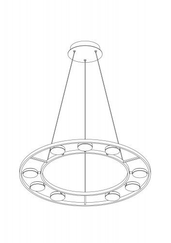 Подвесной светильник Maytoni Fad MOD070PL-L63B3K
