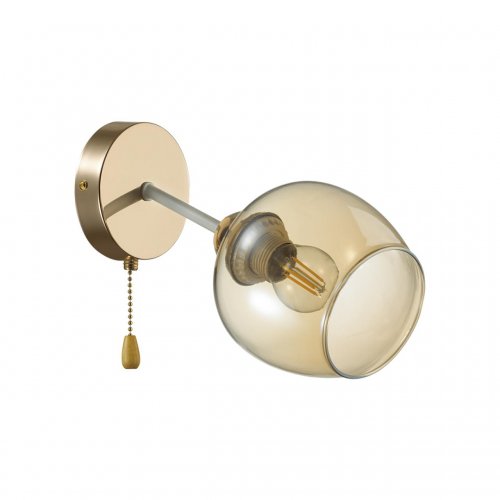 Бра Lumion Odell 5650/1W 1*60W белый, золотой