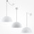 Подвесной светильник Maytoni Basic colors MOD168PL-01W 40W белый Подвесной светильник Maytoni Basic colors MOD168PL-01W 40W белый
