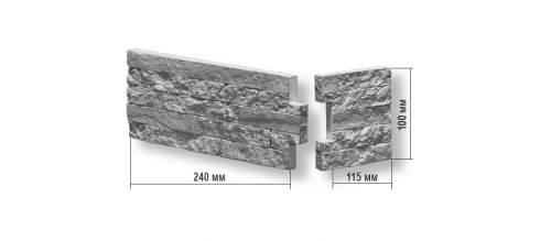 Угловой элемент Малахит Милан в цвет