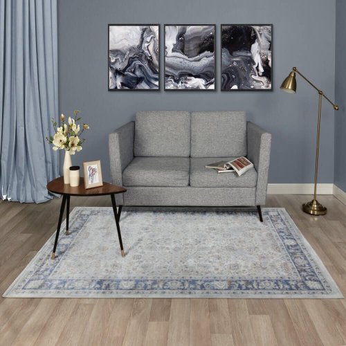 Турецкий ковер Trendy 5947A Cream/Grey 3x2 м прямоугольный