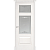 Межкомнатная дверь La Porte серия Classic модель 300.6 ясень бланко со стеклом Дафна