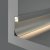 Алюминиевый профиль плинтус с подсветкой 53x14 мм серебро Led Strip
