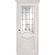 Межкомнатная дверь La Porte серия Classic модель 300.7 ясень бланко витраж с бевелсами Модена