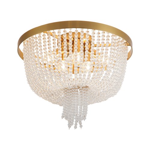 Потолочный светильник Freya Ornament FR1008CL-04BS 60W латунь