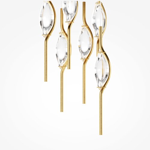 Подвесной светильник Maytoni Foresight MOD347PL-L48BS3K 48W латунь