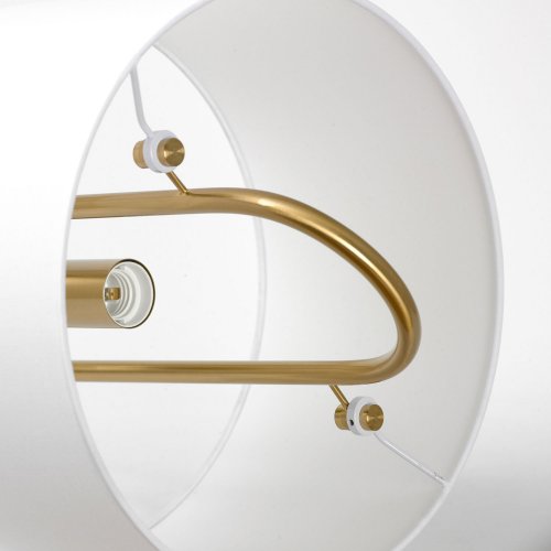 Настольная лампа Lussole Hendry LSP-0664 60W матовое золото
