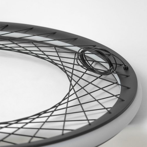 Люстра подвесная Lussole Macon цвет черный арт. LSP-7306 3000K 1*77W LED