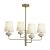 Подвесной светильник Freya Ceramics FR2029PL-04BS 40W латунь Подвесной светильник Freya Ceramics FR2029PL-04BS 40W латунь
