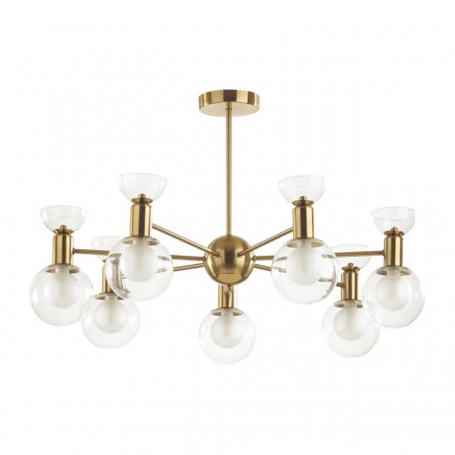 Люстра потолочная Lumion Karisma 5620/7C 7*40W латунь