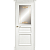 Межкомнатная дверь La Porte серия Classic модель 300.1 ясень бланко витраж Милори