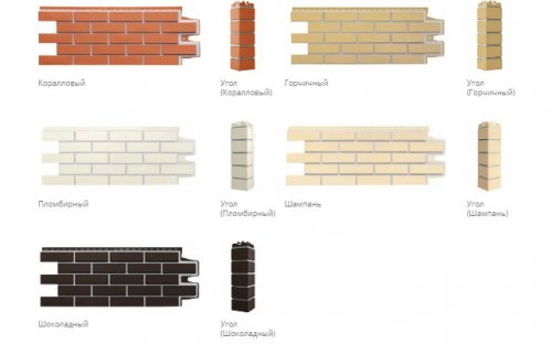 Фасадная панель Grand Line Клинкерный кирпич премиум Коралловый