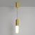 Подвесной светильник Technical Mist P101PL-L300-12W3K-BS 12W латунь Подвесной светильник Technical Mist P101PL-L300-12W3K-BS 12W латунь