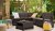 Комплект мебели Keter Corfu Relax Set коричневый 17202123 Комплект мебели Keter Corfu Relax Set коричневый 17202123