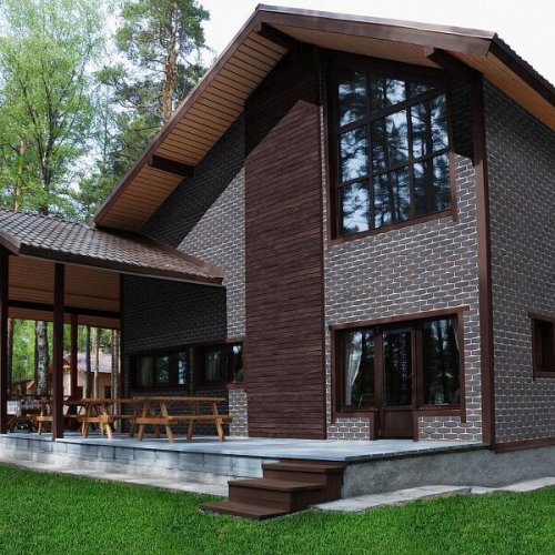 Планка цокольная Технониколь Hauberk Кварцит