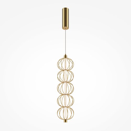 Подвесной светильник Maytoni Golden Cage MOD216PL-L10G3K 17W золото