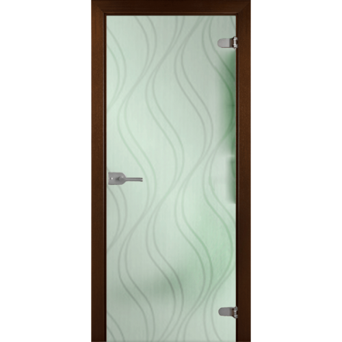 Межкомнатная дверь La Porte серия Glass модель 500.6 стекло выбеленное