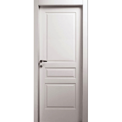 Межкомнатная дверь Офрам Прима-3 белая глухая
