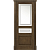 Межкомнатная дверь La Porte серия New Classic модель 200.2 дуб миндаль со стеклом квадро