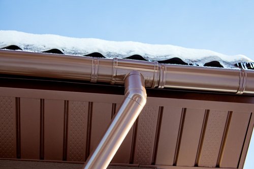 Кронштейн желоба slider Классика 120 ПВХ Grand Line коричневый RR 32