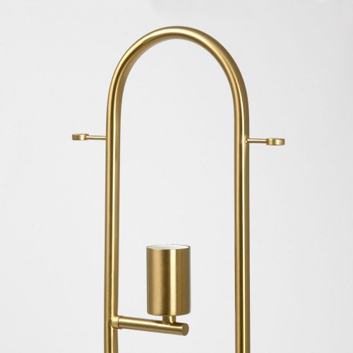 Настольная лампа Lussole Hendry LSP-0664 60W матовое золото