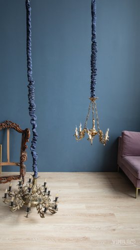 Виниловый ламинат Vinilam Cork Premium 33555 Дуб Сарагоса