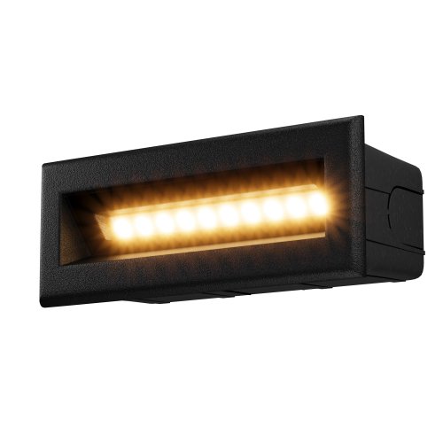 Подсветка для лестниц Outdoor O045SL-L5B3K Bosca черный 5W LED 3000K 60°