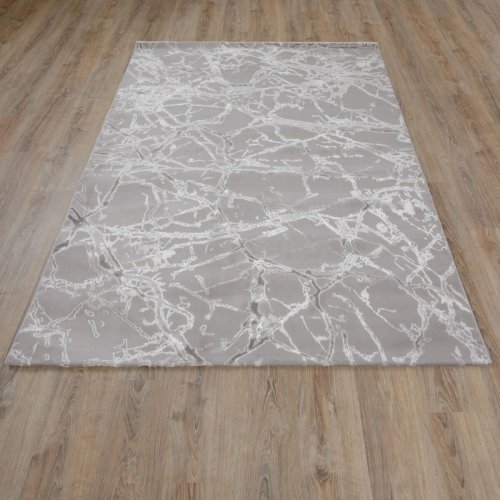 Турецкий ковер Lion 5652 Grey/Grey 1,5x0,8 м прямоугольный
