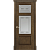 Межкомнатная дверь La Porte серия Classic модель 300.6 дуб миндаль со стеклом Арно