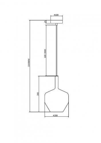 Подвесной светильник Maytoni Duality MOD271PL-01B4 60W черный