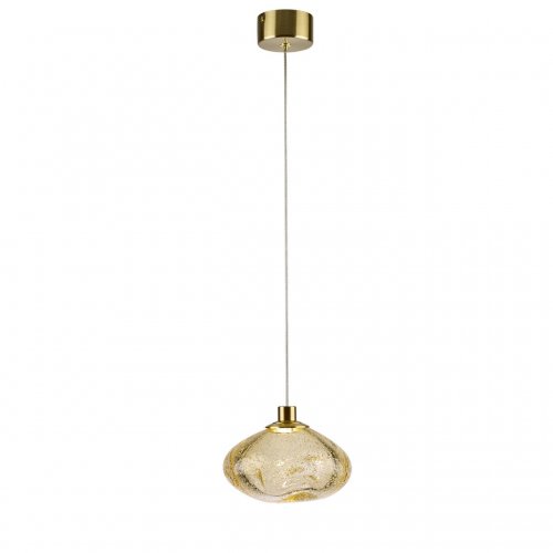 Подвесной светильник Odeon Light Mela цвет янтарь арт. 7042/4L 3000K 4W LED