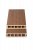 Террасная доска T-DECKS Premium 3D Light Classic 3000х150х20мм, цвет орех