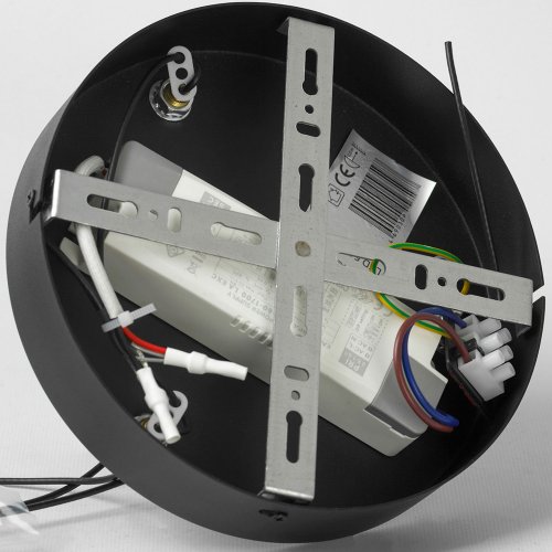 Люстра подвесная Lussole Macon цвет черный арт. LSP-7310 3000K 1*75W LED