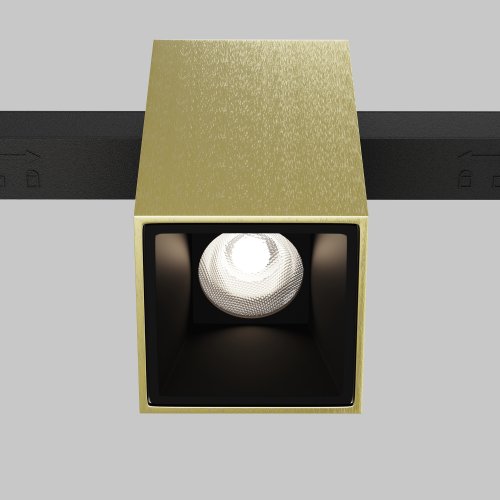 Трековый светильник Technical TR121-4-7W-DS-BS Alfa латунь 7W LED  50°