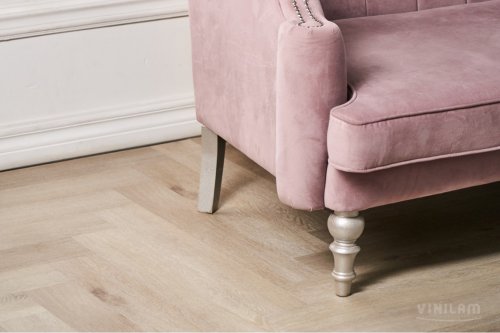 Виниловый ламинат Vinilam Parquet Herringbone Скандинавский паркет