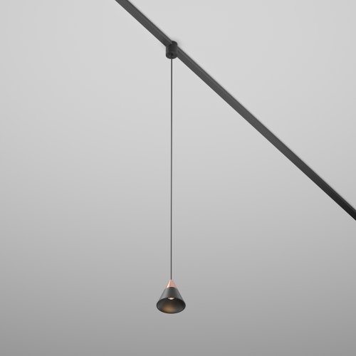 Трековый подвесной светильник Technical TR166-1-7W3K-M-B Cono 7W LED 3000K 38°