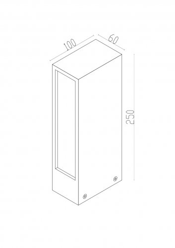 Ландшафтный светильник Outdoor Hof O422FL-L6GF