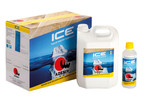 Лак Adesiv Ice матовый 5 л