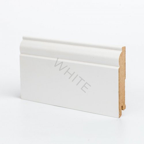 Плинтус МДФ Deartio W 04-100 белый 100х16х2050