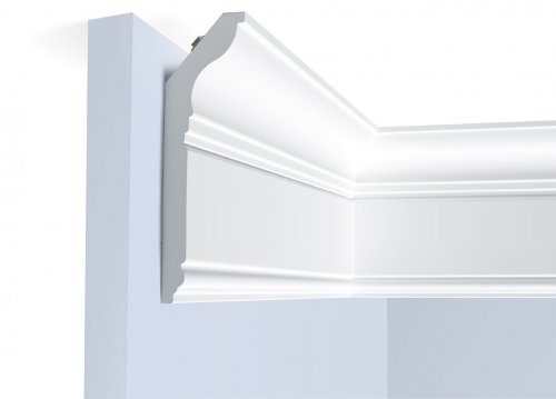 Карниз под покраску Hiwood L1902L с подсветкой 2000x42x150