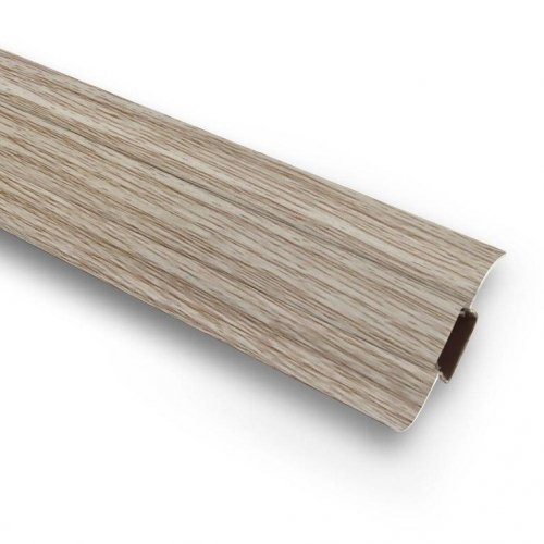 Плинтус ПВХ Идеал Классик 207 Дуб кофейный 55x22