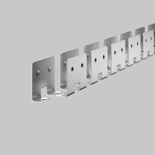 Алюминиевый профиль для гибкого неона 12x6мм 1м, перфорированный Led Strip