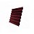 Профнастил Grandline С21R Drap RAL 3005 вишнёвый