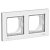 Рамка 2-м ATLAS DESIGN AQUA IP44 бел. SchE ATN440102