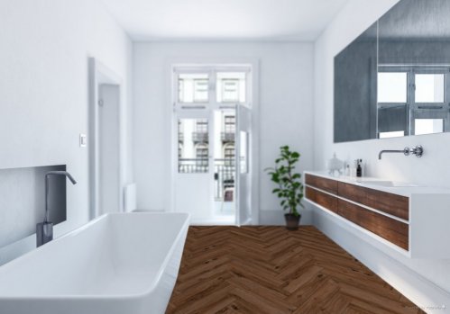 Виниловый ламинат SPC The Floor Herringbone Portland Oak P1005