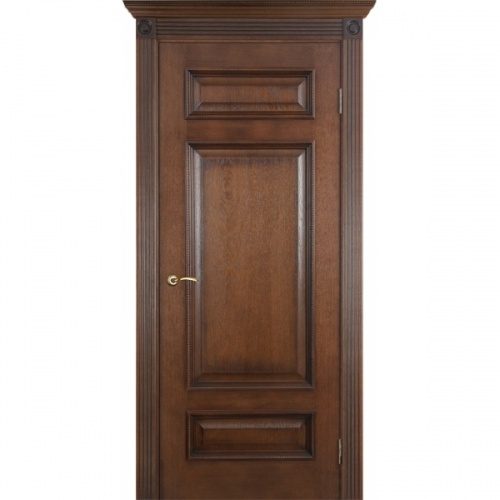 Межкомнатная дверь Porte Vista Классика Рим коньяк красный глухая