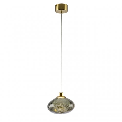 Подвесной светильник Odeon Light Mela цвет зеленый, золото арт. 7045/4L 3000K 4W LED