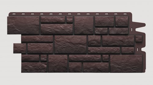 Фасадные панели Docke коллекция Burg Тёмный