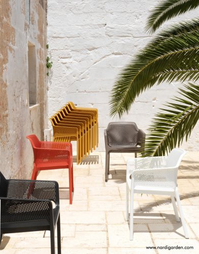 Кресло пластиковое Net ментол